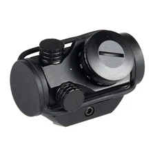 TacFire 1x20mm 4 MOA Red/Green Illuminated Dot Black Sight (RD010)