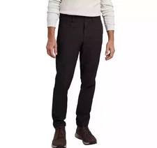 Kirkland Signature Men’s 4-Way Stretch Tech Pant, Black, 36x34