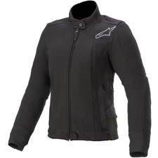 Alpinestars Banshee Ladies Fleece Motorbike Motorcycle Womens Jacket Black