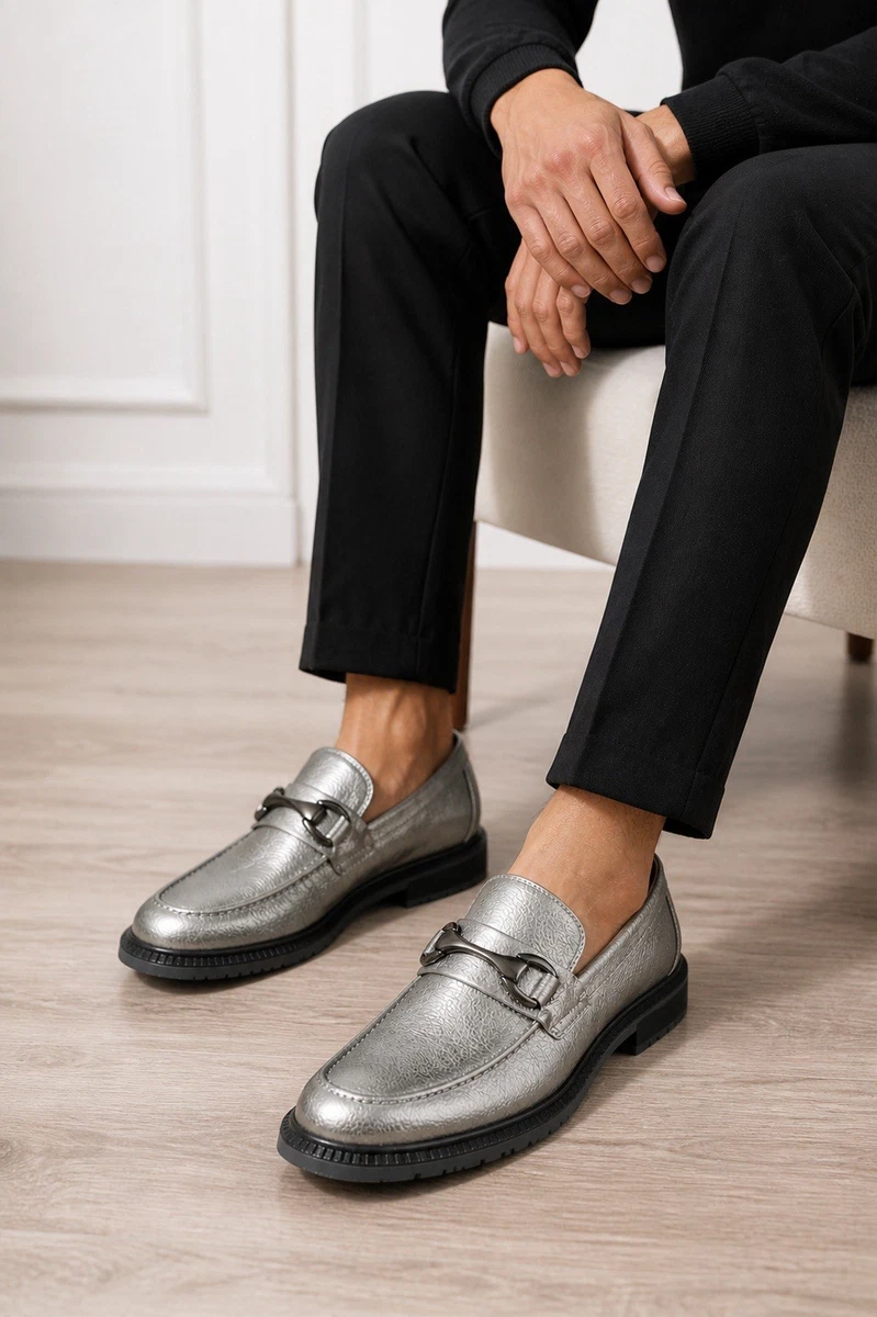 Kenneth Cole Reaction Silver Dress Shoes for Men for sale | eBay display picture 3