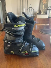 Men's Lange F6 Softech Comfort Fit Ski Boots 328mm. Size 28.5 Mondo point