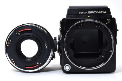 NEAR MINT 】 Zenza Bronica SQ-A S 80mm f/2.8 Lens Waist Level 120