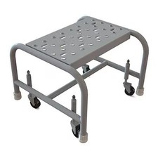 Tri-Arc Wlsr001166 Mobile Step Stand, Steel, Perforated, 16Inw