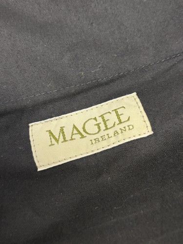 Magee Ireland Mens Suit Nice Navy Blue Pinstripe 46 48 Blazer Jacket W38 W40 - Picture 23 of 24