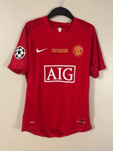 Manchester United Ronaldo #7 2007/08 Nike Home Jersey Football Shirt  Size  M