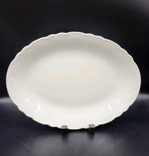 Early 20th Century Alfred Meakin Large White Oval Serving Platter, Ashet