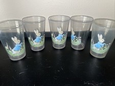 Piotr Królik Ceramika Stodoła Dzieci Tumblery Zestaw 5 Królik Plastik Beatrix Potter 10 uncji