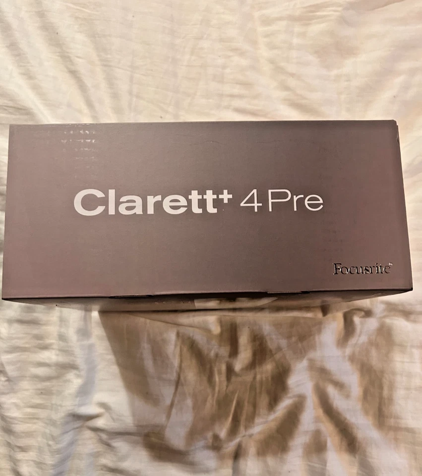 NEW Focusrite Clarett+ 4Pre 18-in / 8-Out USB-C Audio Interface 24-bit/192 KHz - Image 4 of 4