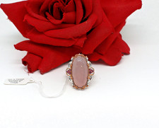 Sterling Silver Michael Valitutti Gems en Vogue Rose Quartz  Ring Size 9 CAT TNR