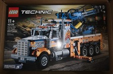 Rare Retired LEGO TECHNIC Heavy-duty Big Rig Tow Truck 42128 Pneumatics 2017 pcs