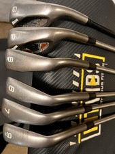 Used RH Mizuno JPX EZ Iron Set 6789 PW-GW Regular Flex Graphite