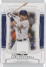 2020 Panini National Treasures /99 Carlos Correa #38