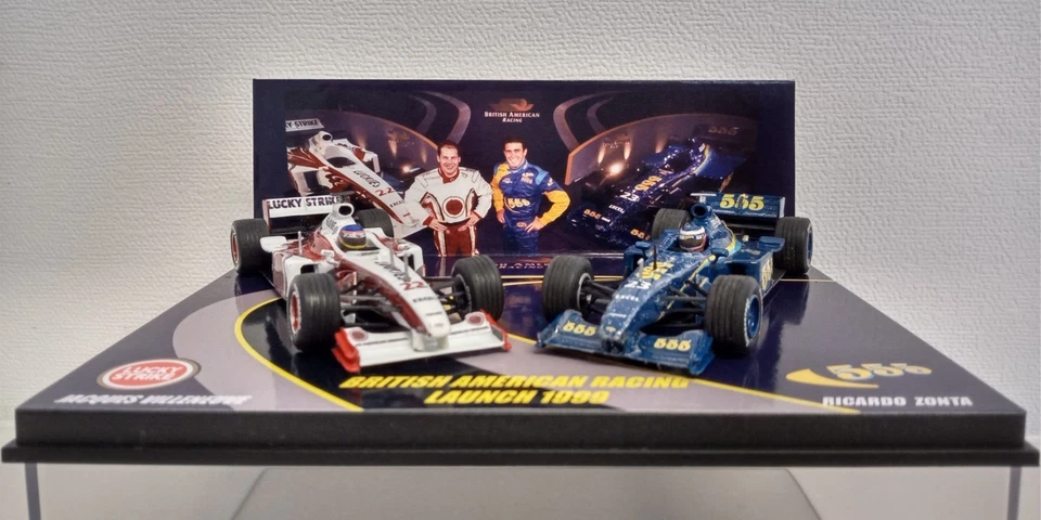 RARA CONVERSIONE 1:43 MINICHAMPS BAR 01 1999 LANCIO SHOW CAR VILLENEUVE ZONTA - Immagine 2 di 4