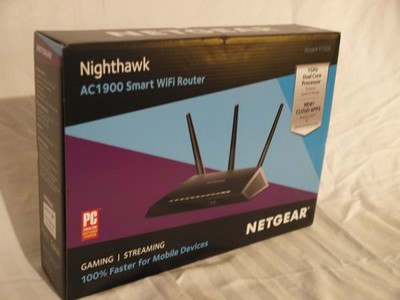 Netgear Nighthawk R7000 AC1900 Dual Band WiFi Router Tested Working