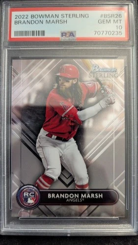 Brandon Marsh 2022 Bowman Brandon Marsh Rookie