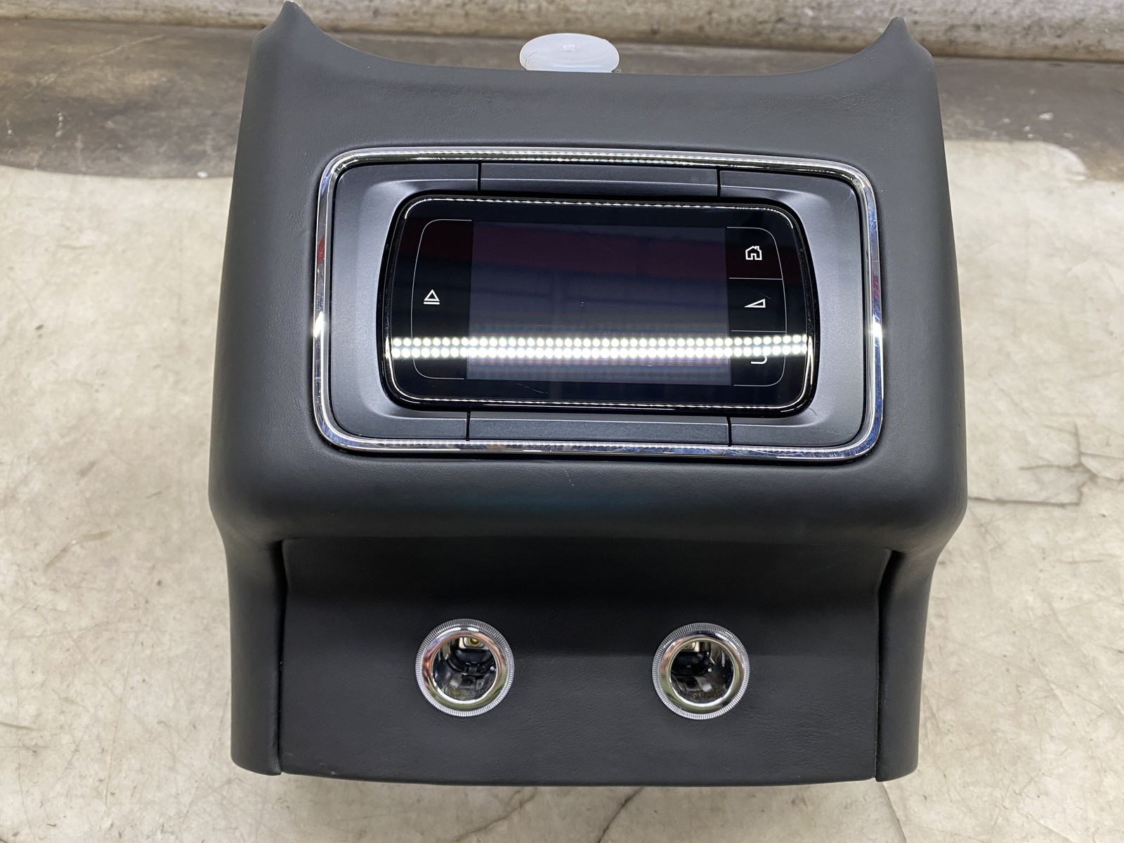 2015-2020 BENTLEY BENTAYGA OEM REAR CENTER A/C HEATER DISPLAY PANEL 4W0035705C