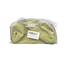 ECHSRT Large Capacity Pencil Case Zipper Green Pouch Bag Home Travel Organizer