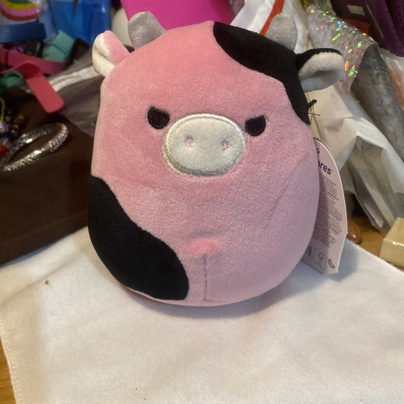 Original Squishmallows 5’’ Pollyanna The Cow Plush New With Tag