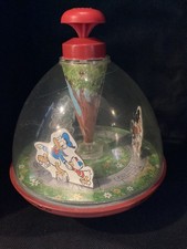 Disney Push top Spinning Toy VINTAGE