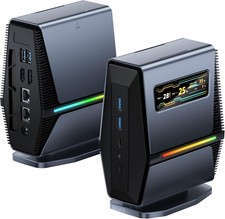 Mini PC AMD Ryzen 7 8745HS, 16GB DDR5 RAM 1TB SSD, Triple 4K 780M, Dual 2.5G LAN