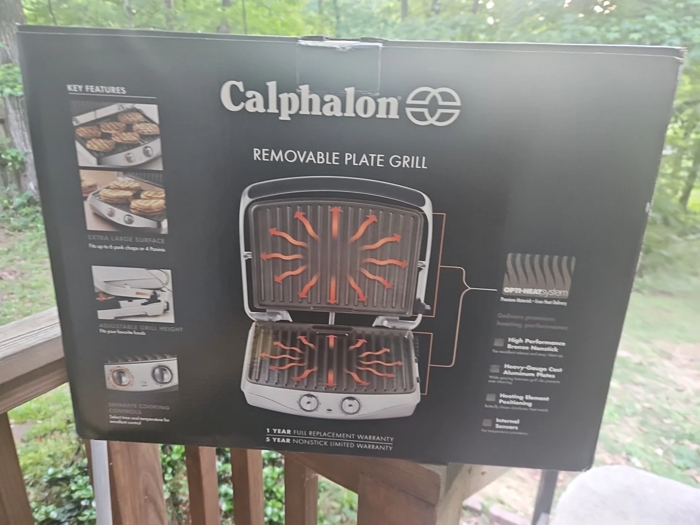 Electric Griddle Grill Calphalon Model HE600CG New Open
Opens in a new window or tab