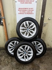 Bmw X3 Alloy Wheels Set with 225/60/17 Tyres 2011