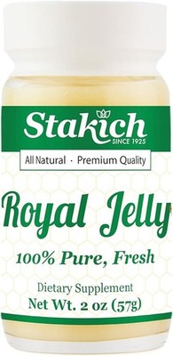 Organic Pure Royal Jelly Boosts Immunity & Energy Levels (2oz)