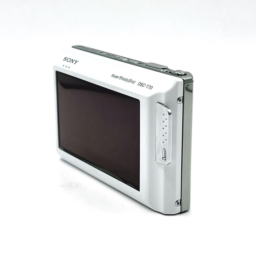 良品 SONY ソニー Cyber-shot DSC-T70 ホワイト デジカメ Sony Cyber-Shot DSC-T70 Digital Camera #48665E5 – IROHAS SHOP