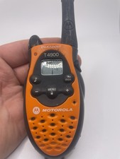 Motorola Talkabout 2-Way Radio Walkie Talkie Excellent Working Condition T4900
