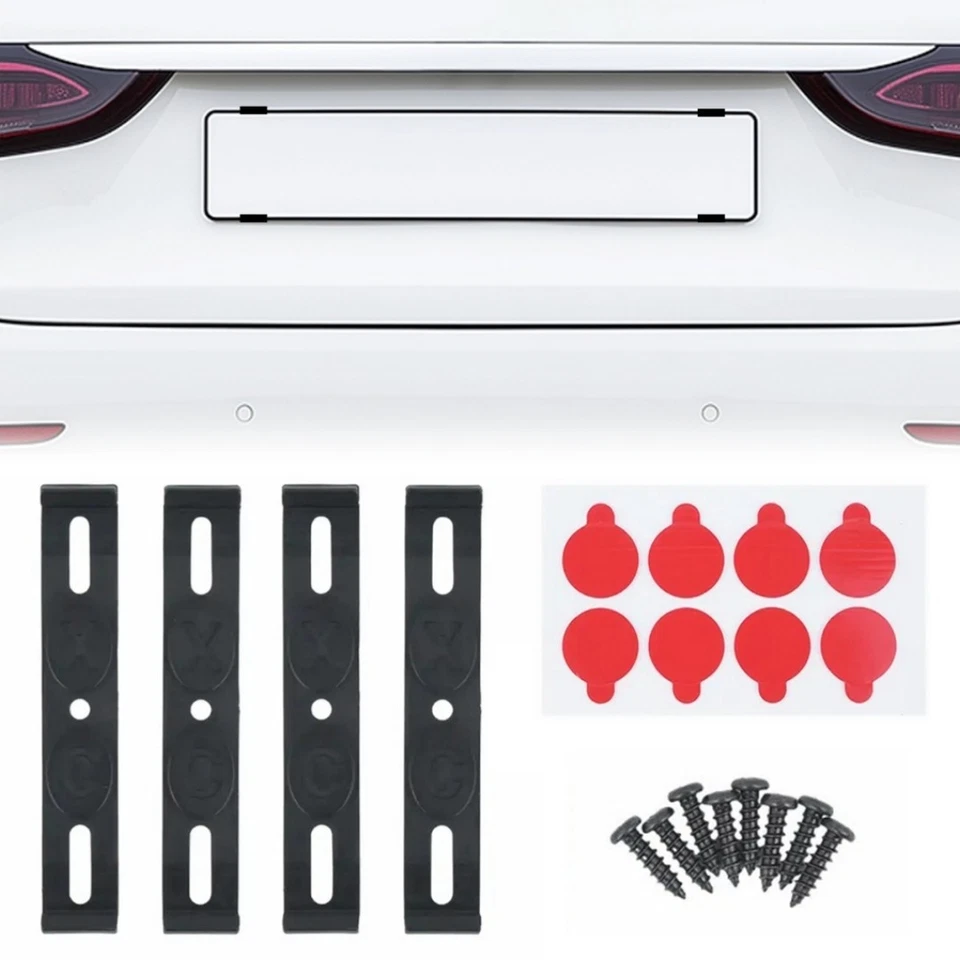 Kennzeichen Halter Kfz Nummernschild Halterung Schmal Tuning Top Qualität - Bild 3 von 4