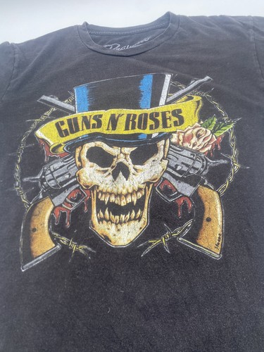 Guns N Roses Bravado Slash Skull T-shirt Black Size M - Picture 2 of 3
