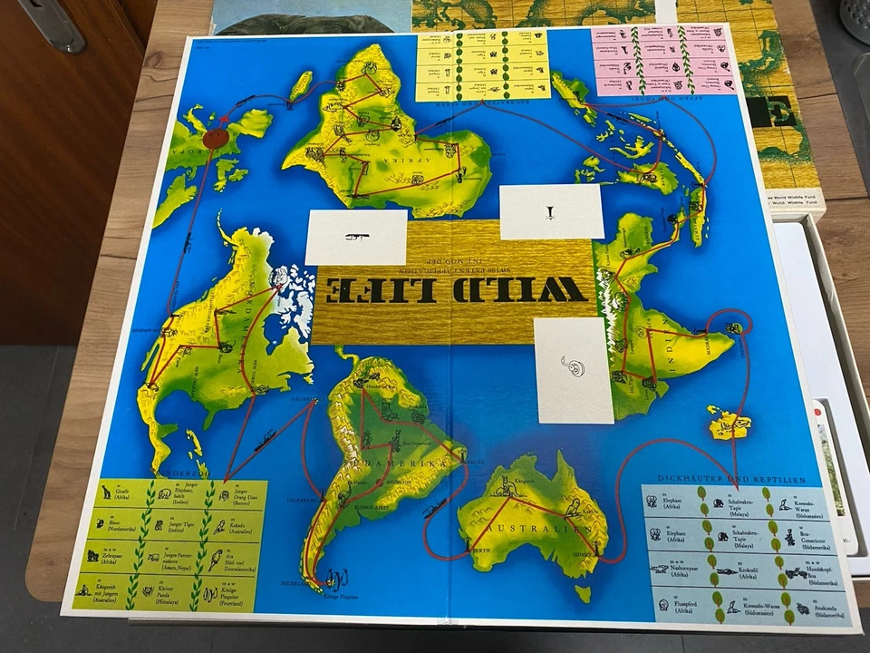 Wildlife Spiel, Carlit 1022, Schweiz, Vollständig Gebraucht, Spielregeln - Bild 4 von 4