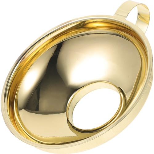 Embudo de boca ancha de acero inoxidable para cocina embudos pequeños de metal para uso - Imagen 5 de 12