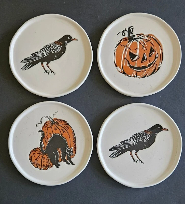 Halloween Appetizer Plates