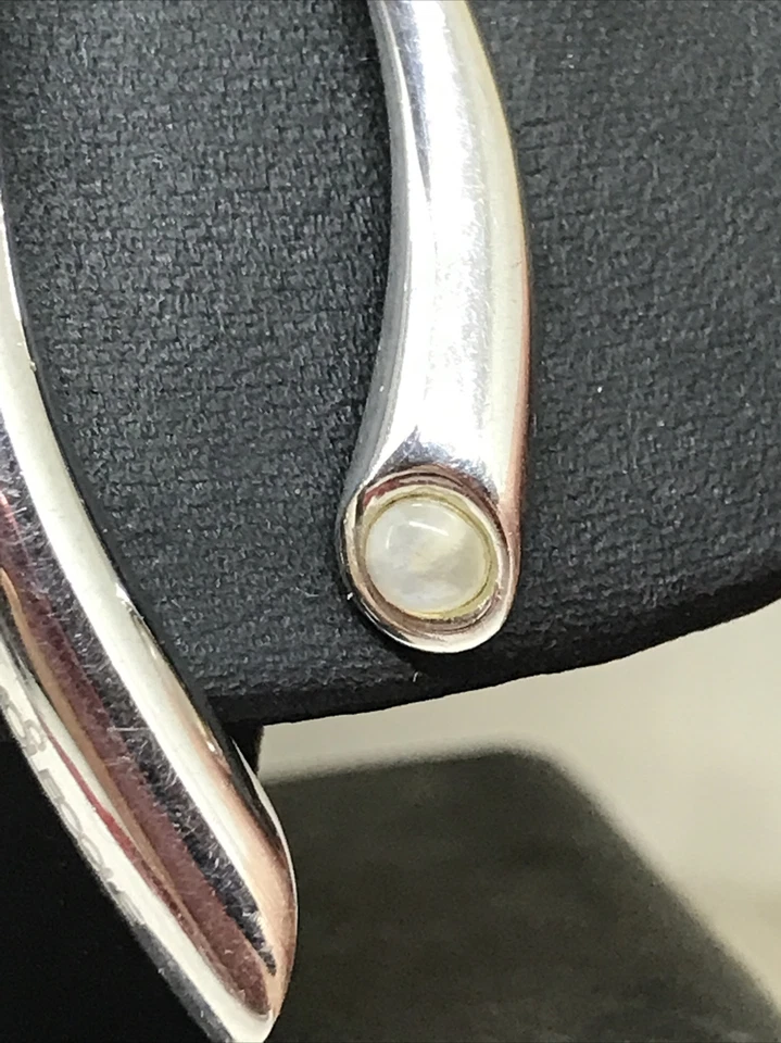 PENDENTE IN ARGENTO 925 MOLECOLE BY MORELLATO CON PIETRA DI LUNA E LACCIO UNISEX - Immagine 4 di 4