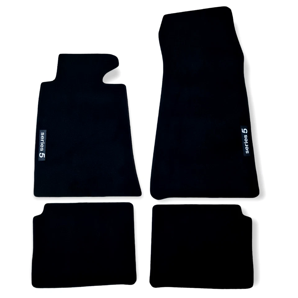 Alfombrillas de terciopelo de calidad OEM para BMW 5 E34 1986-1996 Foto 3 de 4