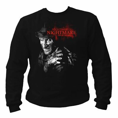 Freddy Krüger Nightmare Film Horror Kult Sweat Pullover Pulli Sweatshirt S-4XL
