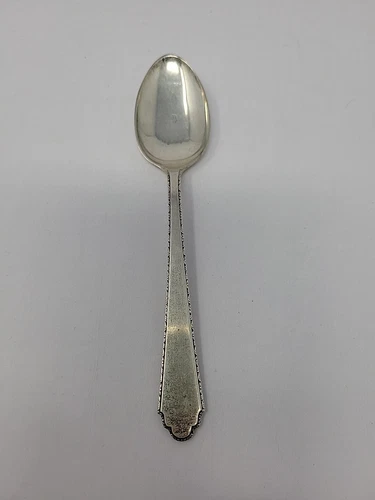Sterling Silver Lunt Treasure Pattern Teaspoon 6"