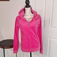 Y2K JUICY COUTURE VELOUR BLING RARE Women Size M Velvet Sweater