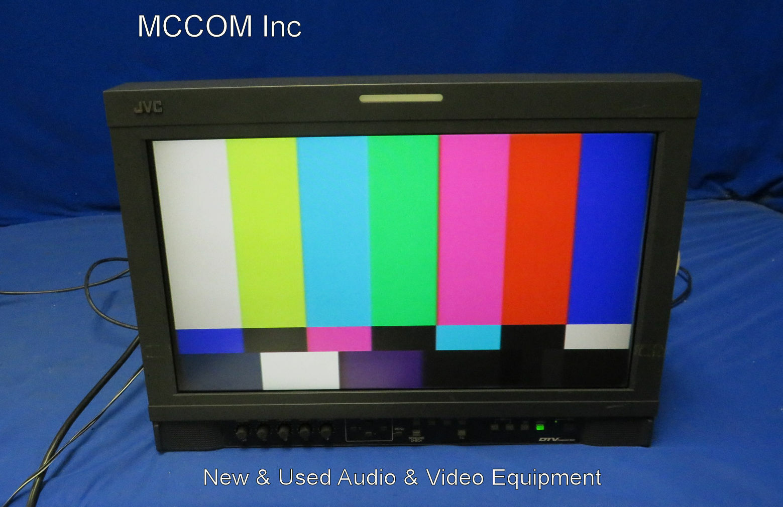 JVC Dual 9 Full HD Broadcast Rack LCD Monitor (4 RU)