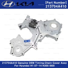 213704A410 Genuine OEM Timing Chain Cover Assy For Hyundai H1 07-14 H300 I800