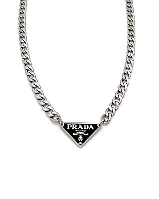 Prada Triangle Necklace Popular New Product Exquisite And Attractive |  Shopee Philippines