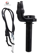 Fit For Throttle Cable & Twist Throttle Accelerator Grip Suzuki RMZ250 RMZ450