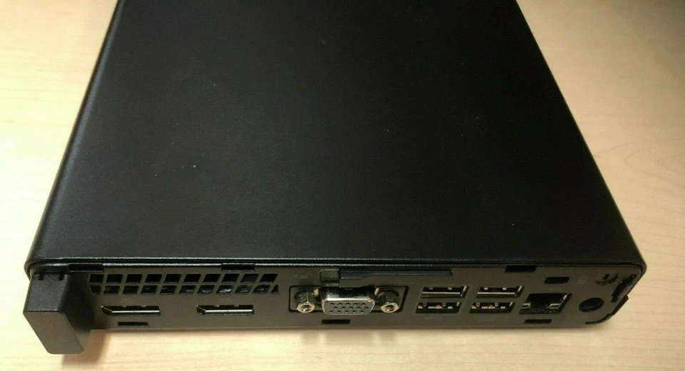 HP ProDesk 600 G3 Mini PC i5 7th gen 2.70GHz  16 GB 240.GB SSD + A/c Adapter - Image 3 of 4