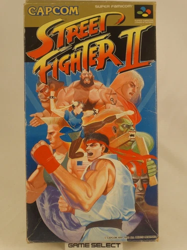 STREET FIGHTER II THE WORLD WARRIOR 2 NINTENDO SUPER FAMICOM SNES JAP JP SHVC-S2