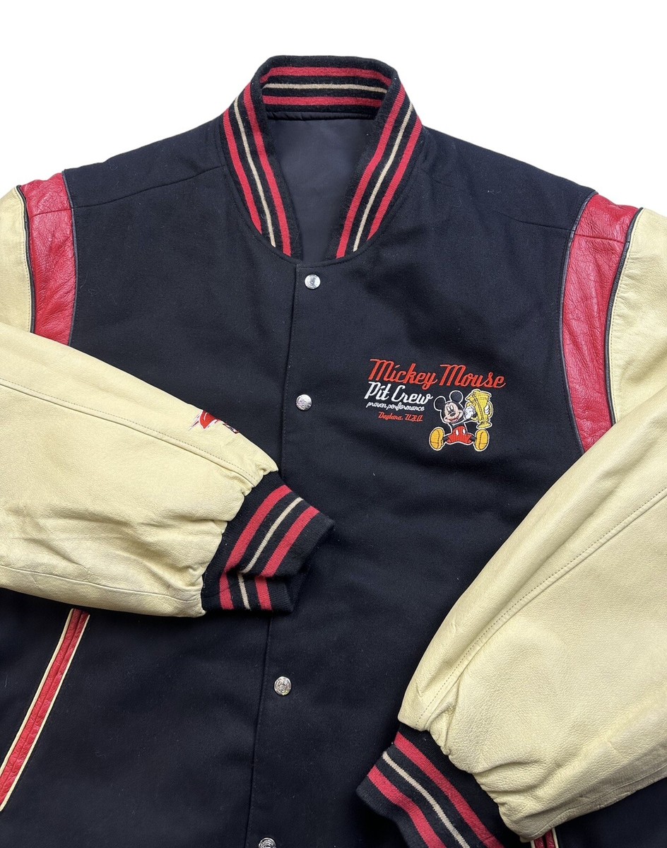 Vintage Mickey Mouse Jeff Hamilton NASCAR Embroidered Racing