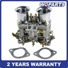 New 48 IDF Carburetor Carb fit for Solex Dellorto Weber EMPI 48MM w Air Horns
