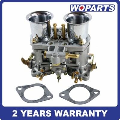 New 48 IDF Carburetor Carb fit for Solex Dellorto Weber EMPI 48MM w Air Horns