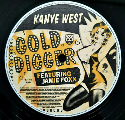 Kanye West - Gold Digger feat Jamie Foxx / 12'' Vinyl US 2005 Rar
