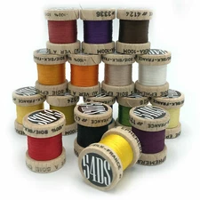 EPHEMERA PURE SILK THREAD - Fly Tying, Bamboo Rod Building Snake Guide Wrap NEW!